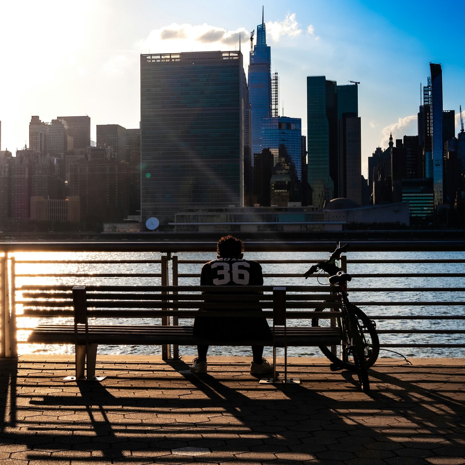 The waterfront moment saved in the example journal.